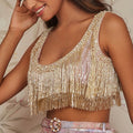 Gold Tassel Top