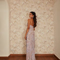 LILAC 3D FLOWER GOWN