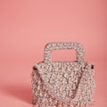 Lilac 3D Tassel Bag